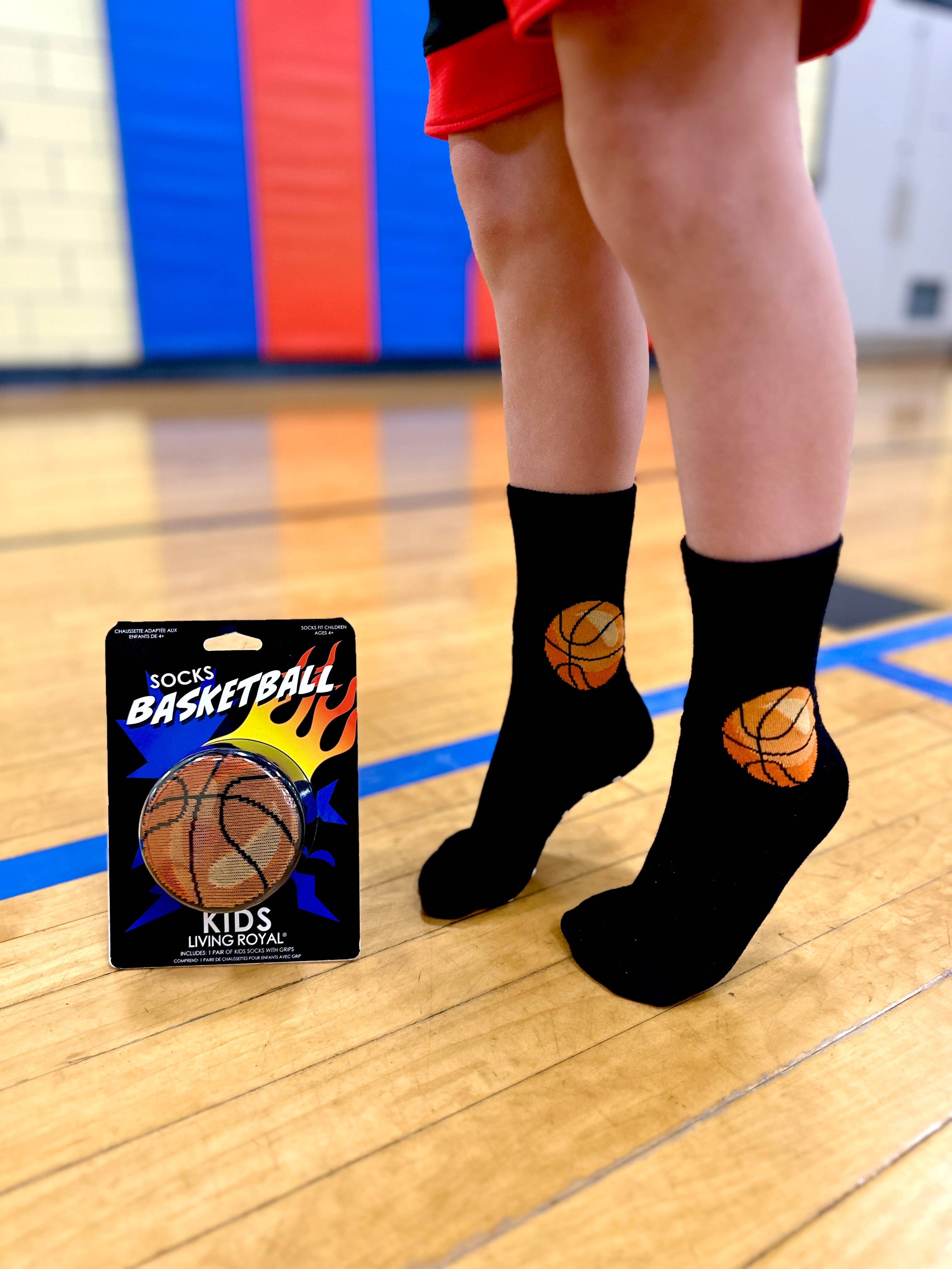 3D Packaged Crew Socks - Kids - Basketball - Image 5