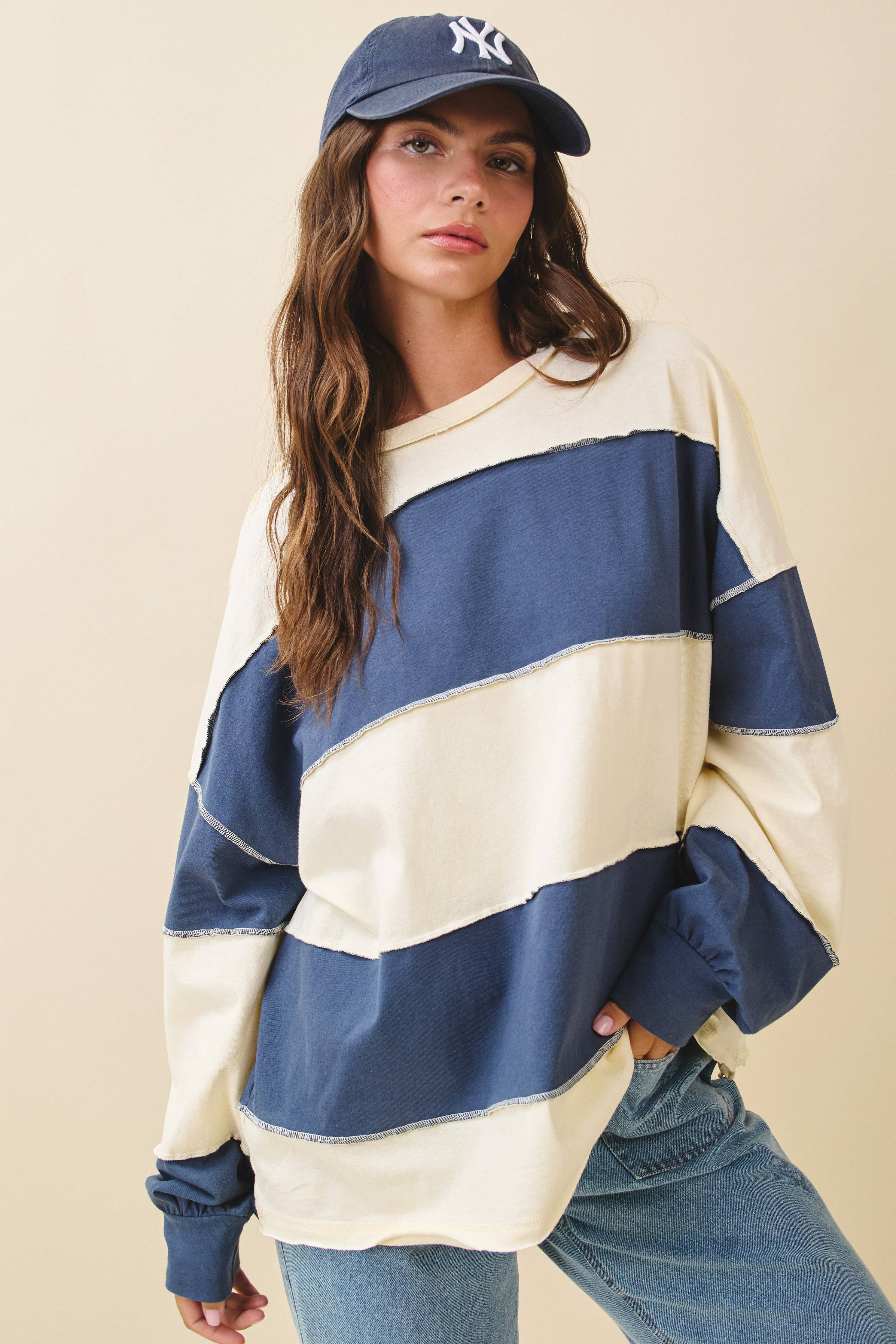 Jeanie Sleeve Slouchy Top - Image 3