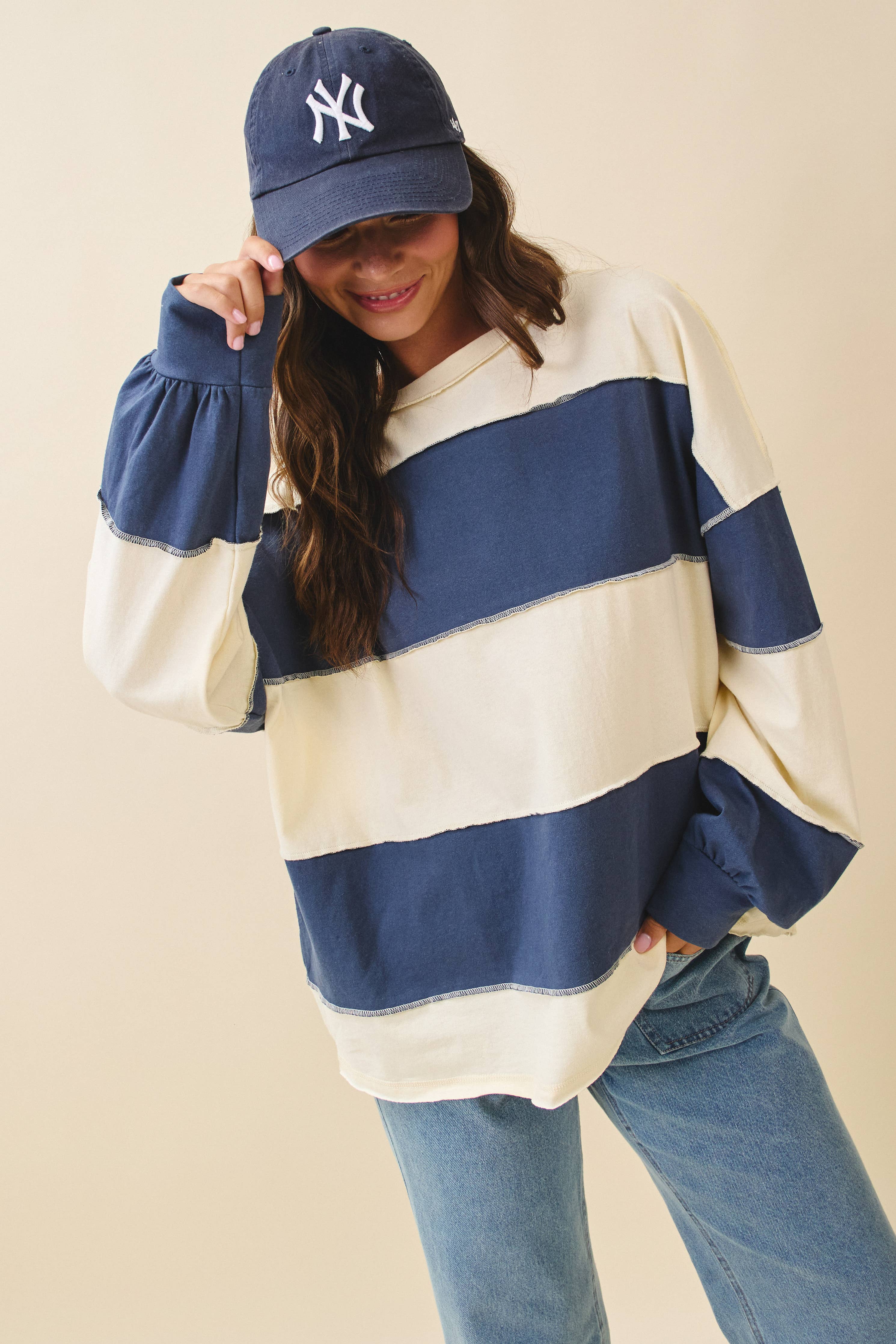Jeanie Sleeve Slouchy Top - Image 4
