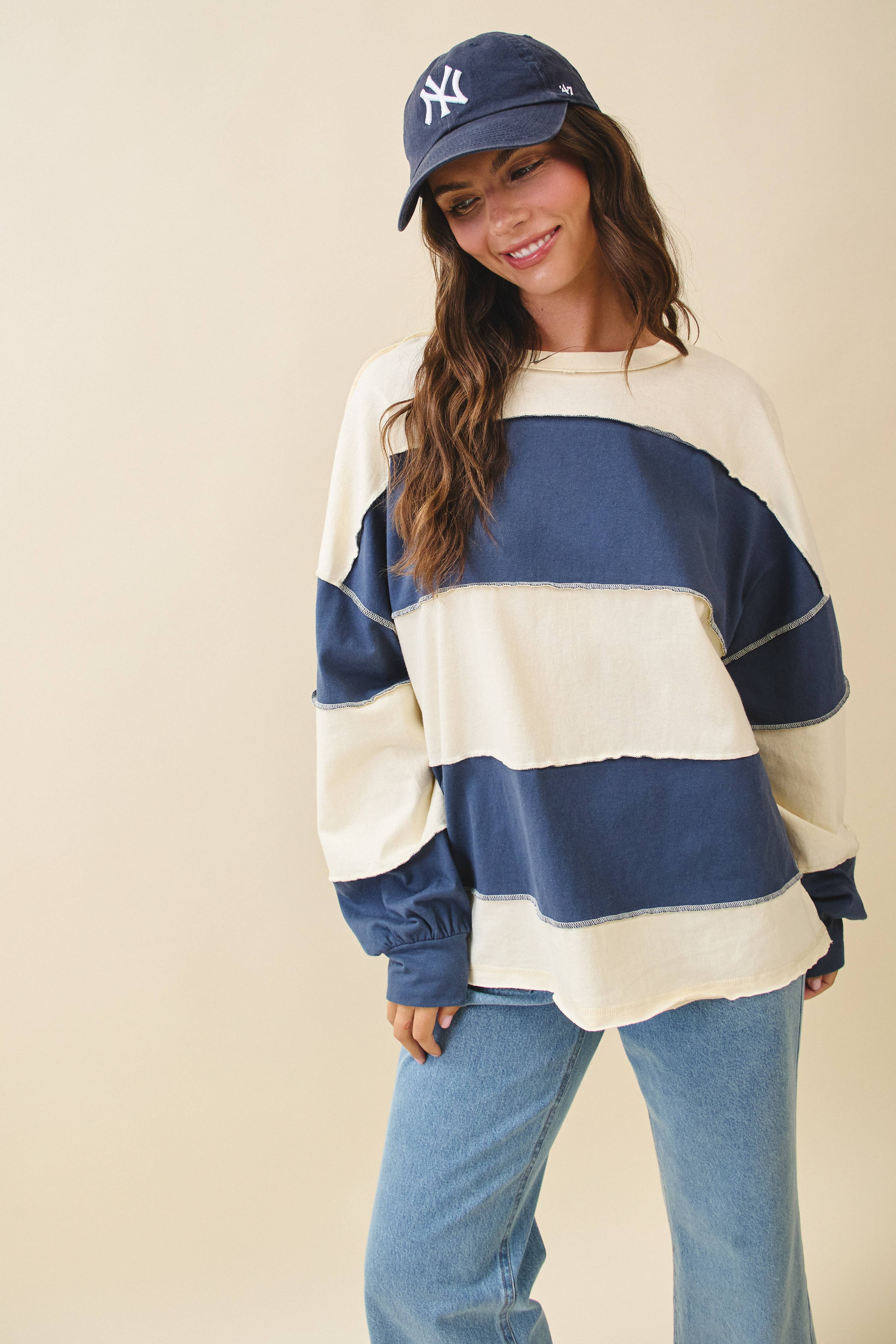 Jeanie Sleeve Slouchy Top - Image 6