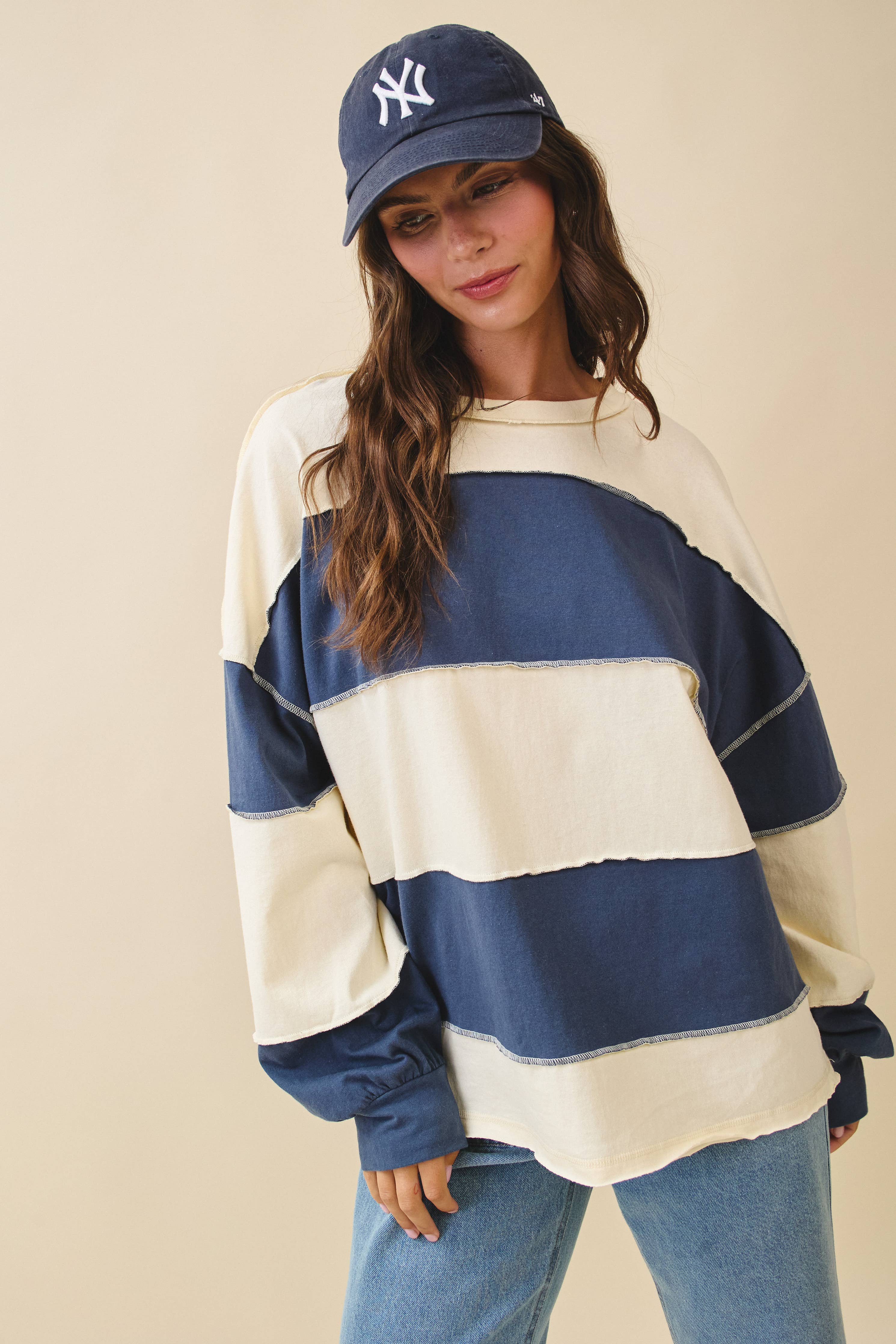 Jeanie Sleeve Slouchy Top - Image 7