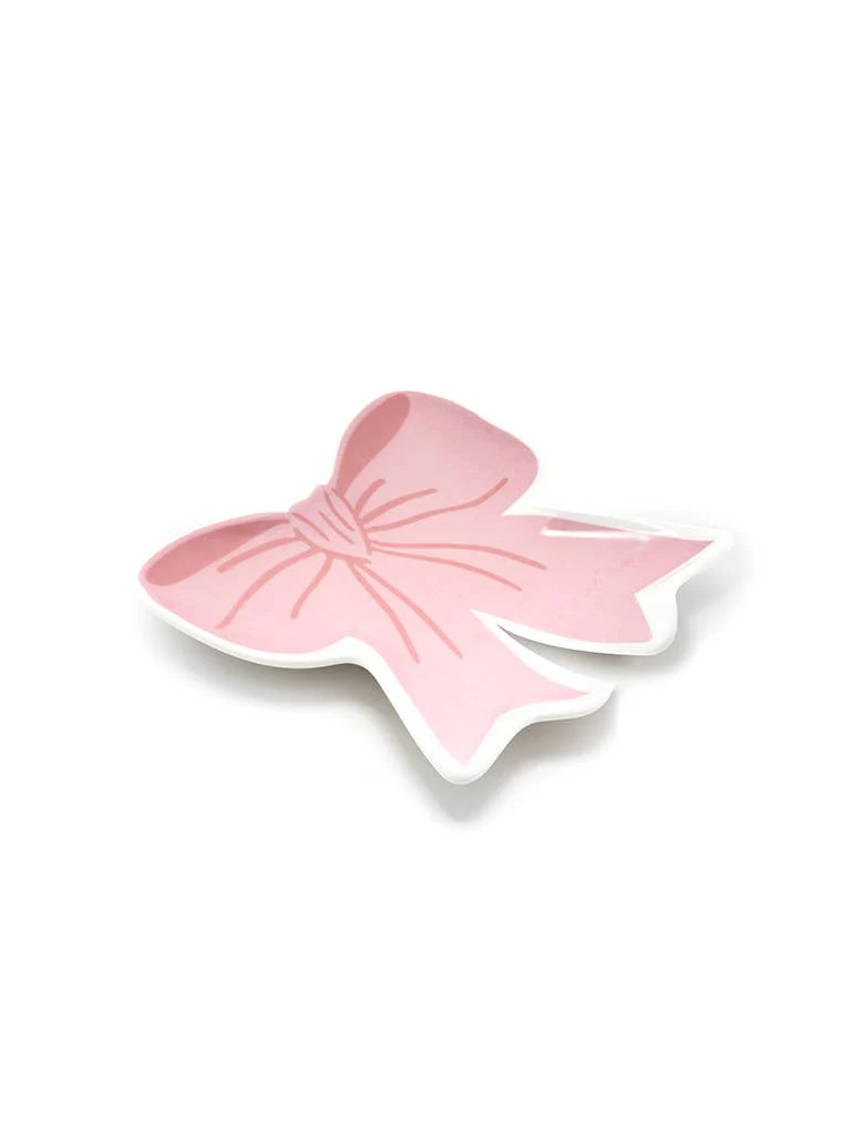 Pink Bow Trinket & Jewelry Tray - Image 3