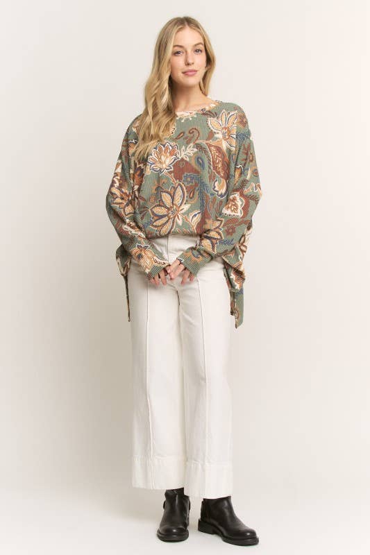 Paisley Urban Ribbed Plus Top - Image 6
