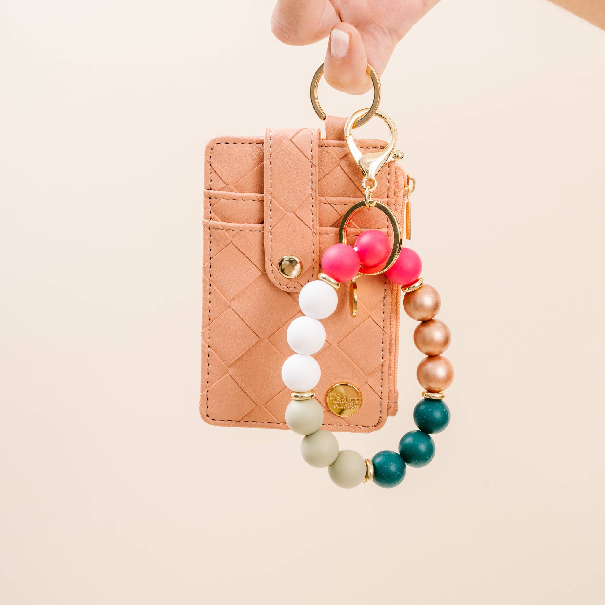Hands-Free Keychain Wristlet - Oh What Fun - Image 3