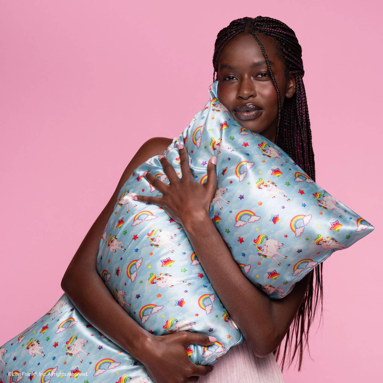 Lisa Frank x Kitsch Standard Satin Pillowcase - Markie™ - Image 4