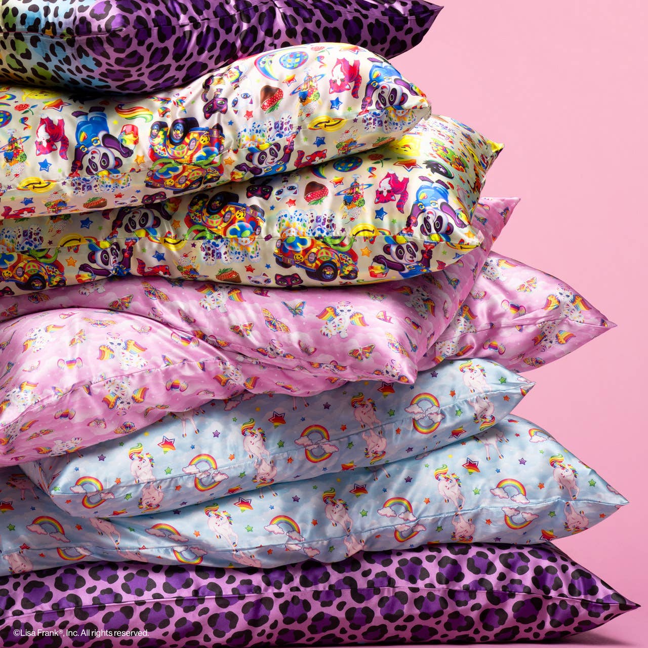 Lisa Frank x Kitsch Standard Satin Pillowcase - Markie™ - Image 5