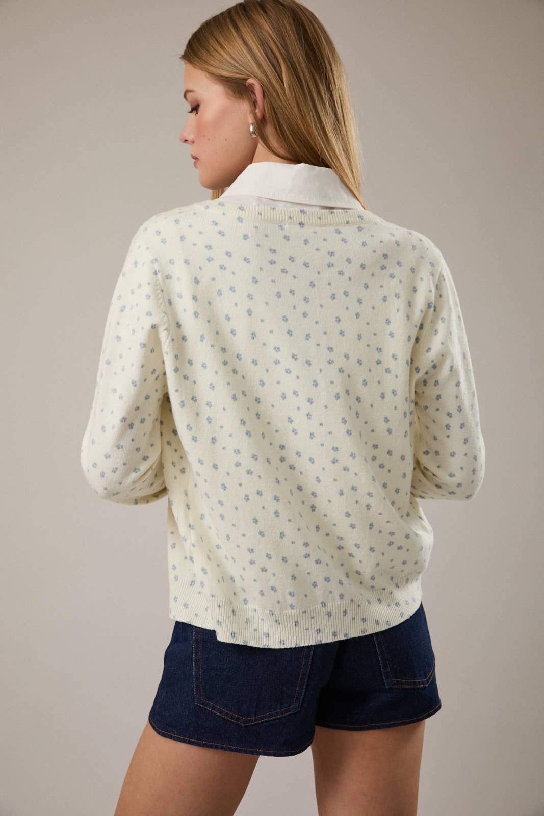 Lilly Floral Cardigan - Image 3