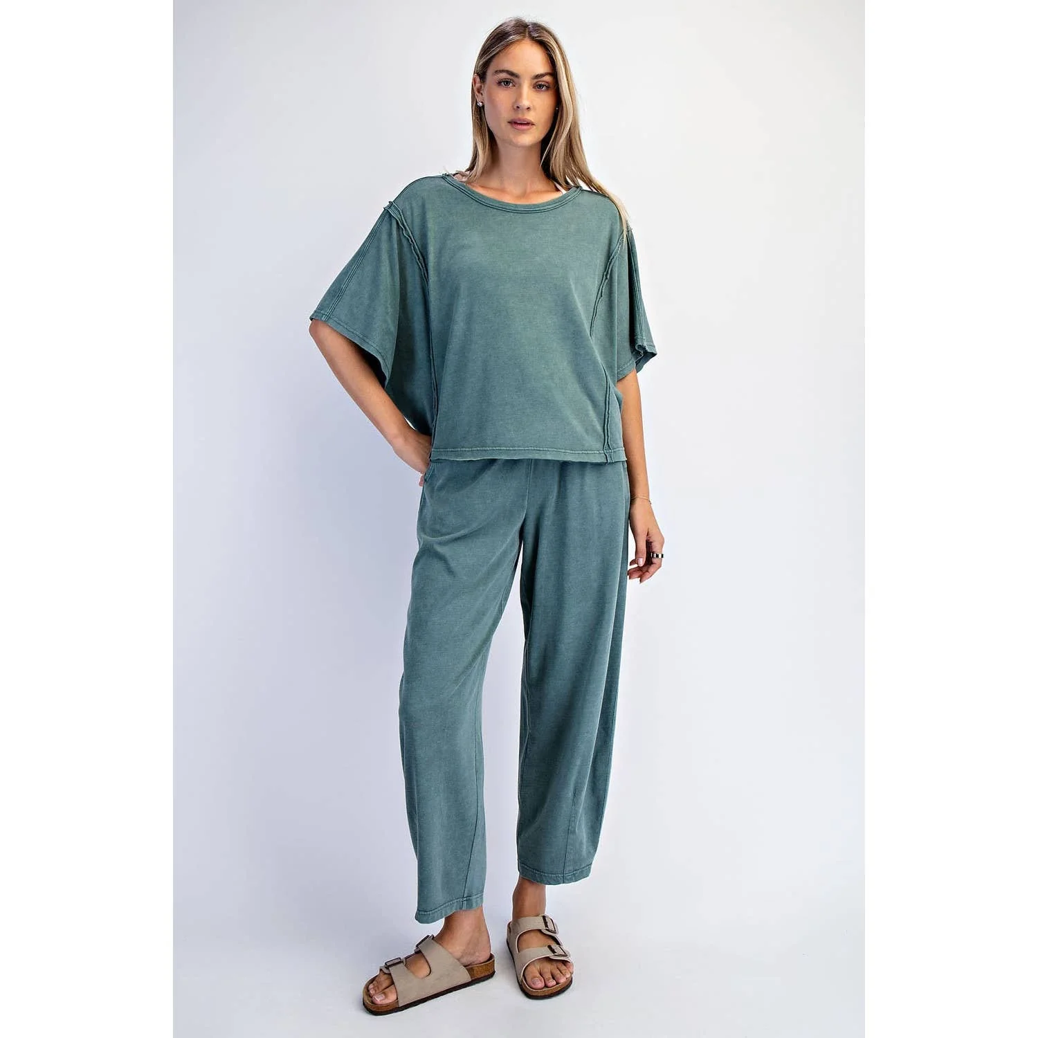 Mineral Washed Boxy Top - Image 3