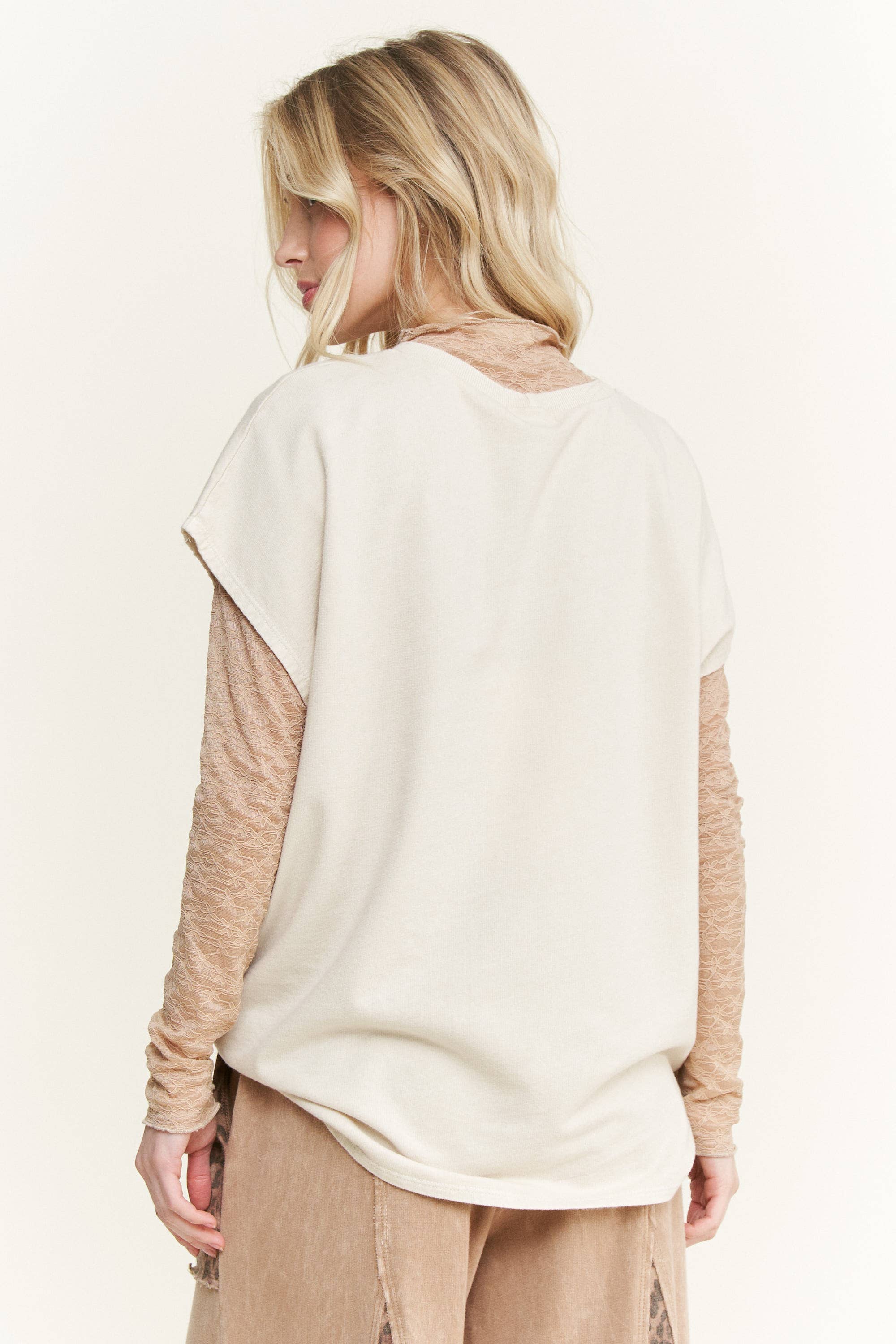 Mineral Washed Leopard Animal Cherry Graphic Top - Image 6