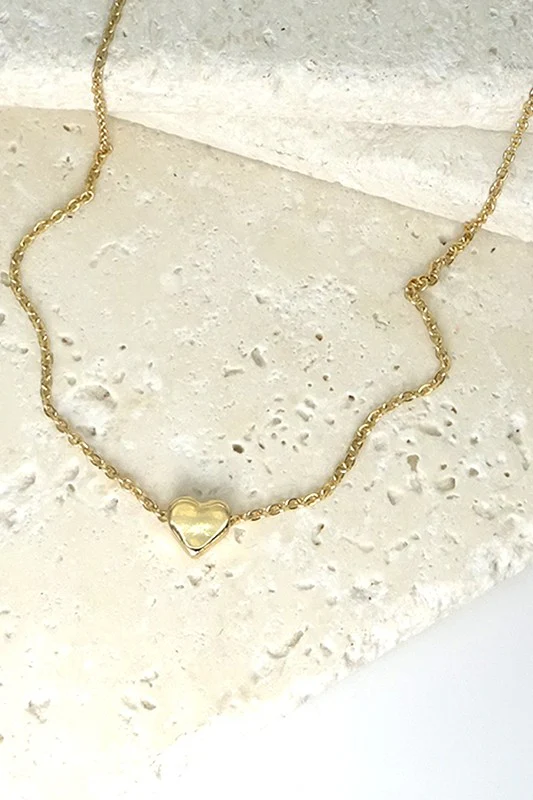 Mini Sliding Heart Pendant