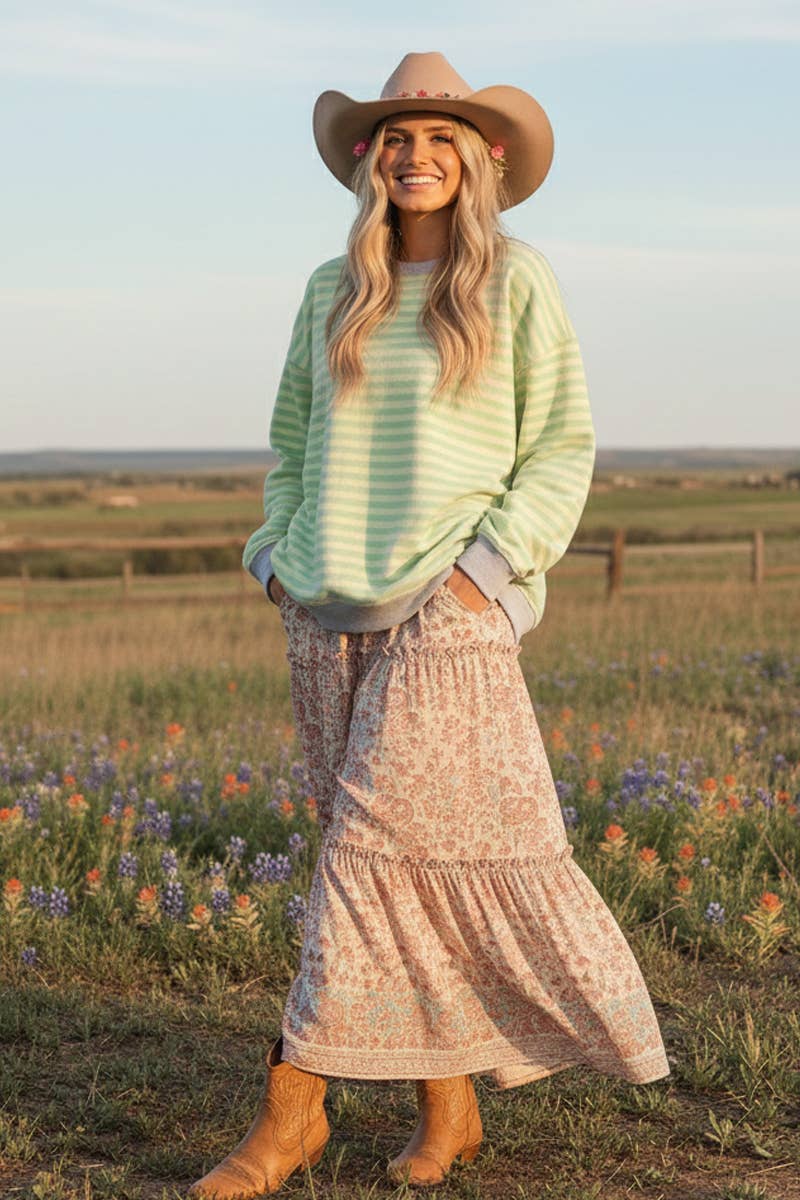 June Striped Sweatshirt - Image 3