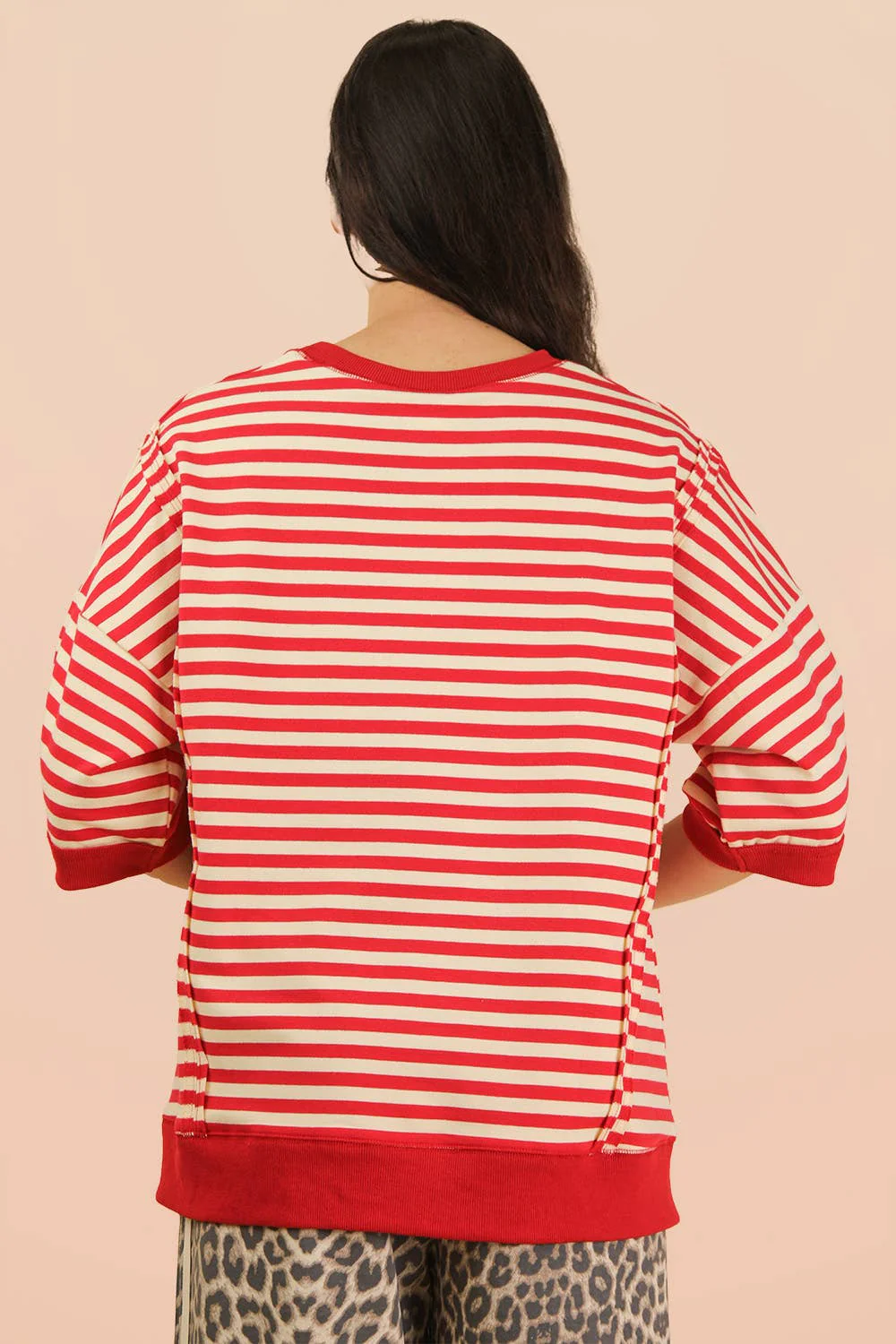 Tinley Oversized Stripe Top - Image 3