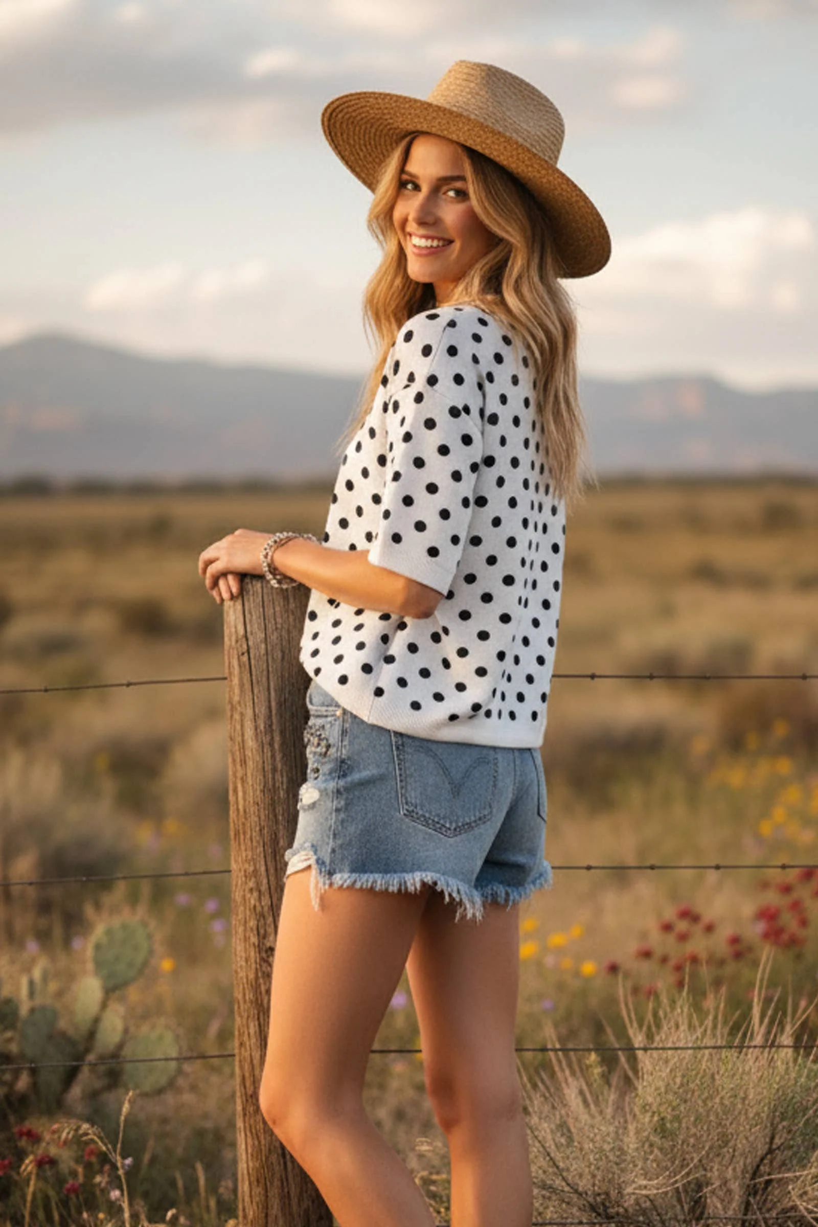 Bailey Polka Dot Sweater - Image 4