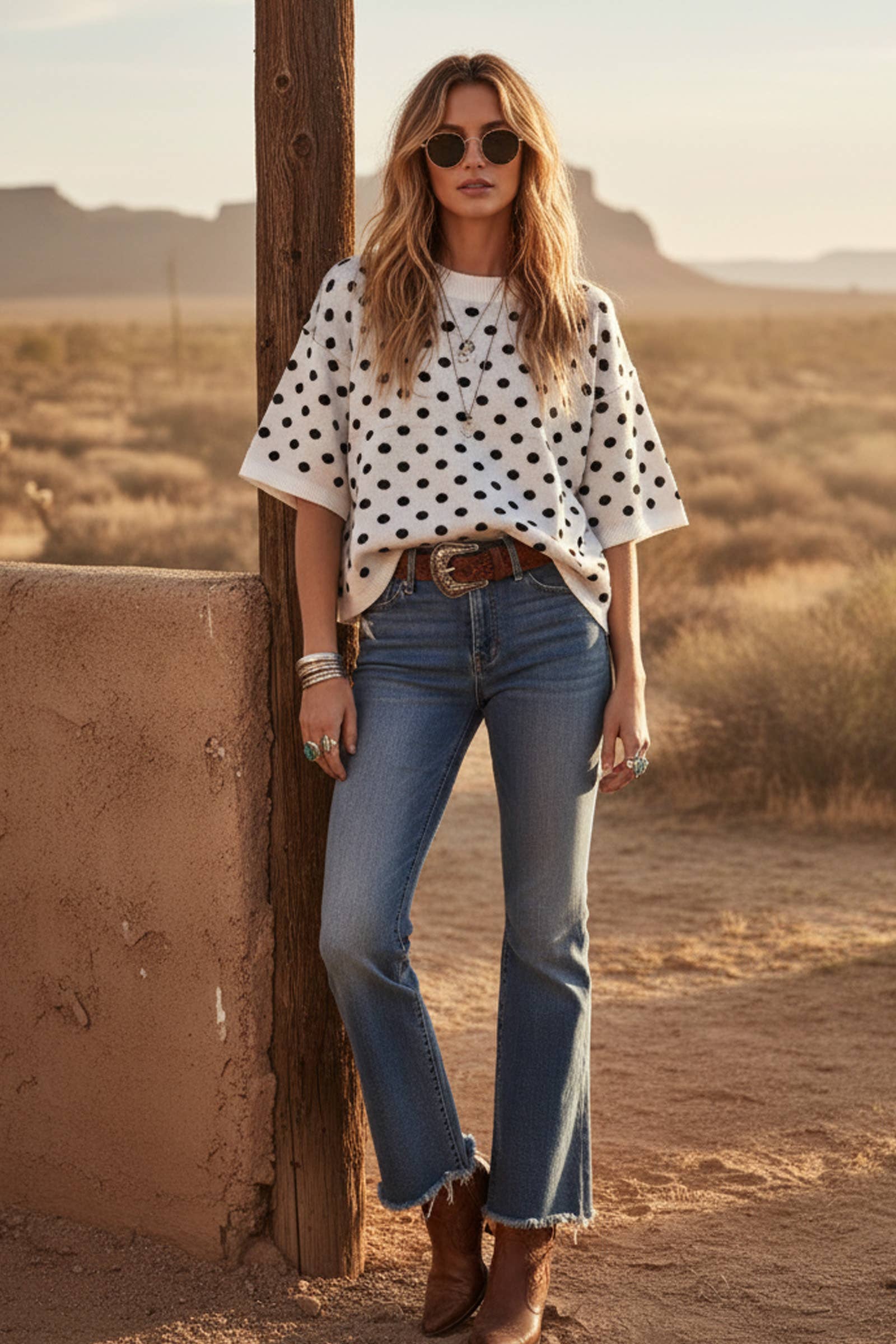 Bailey Polka Dot Sweater - Image 6