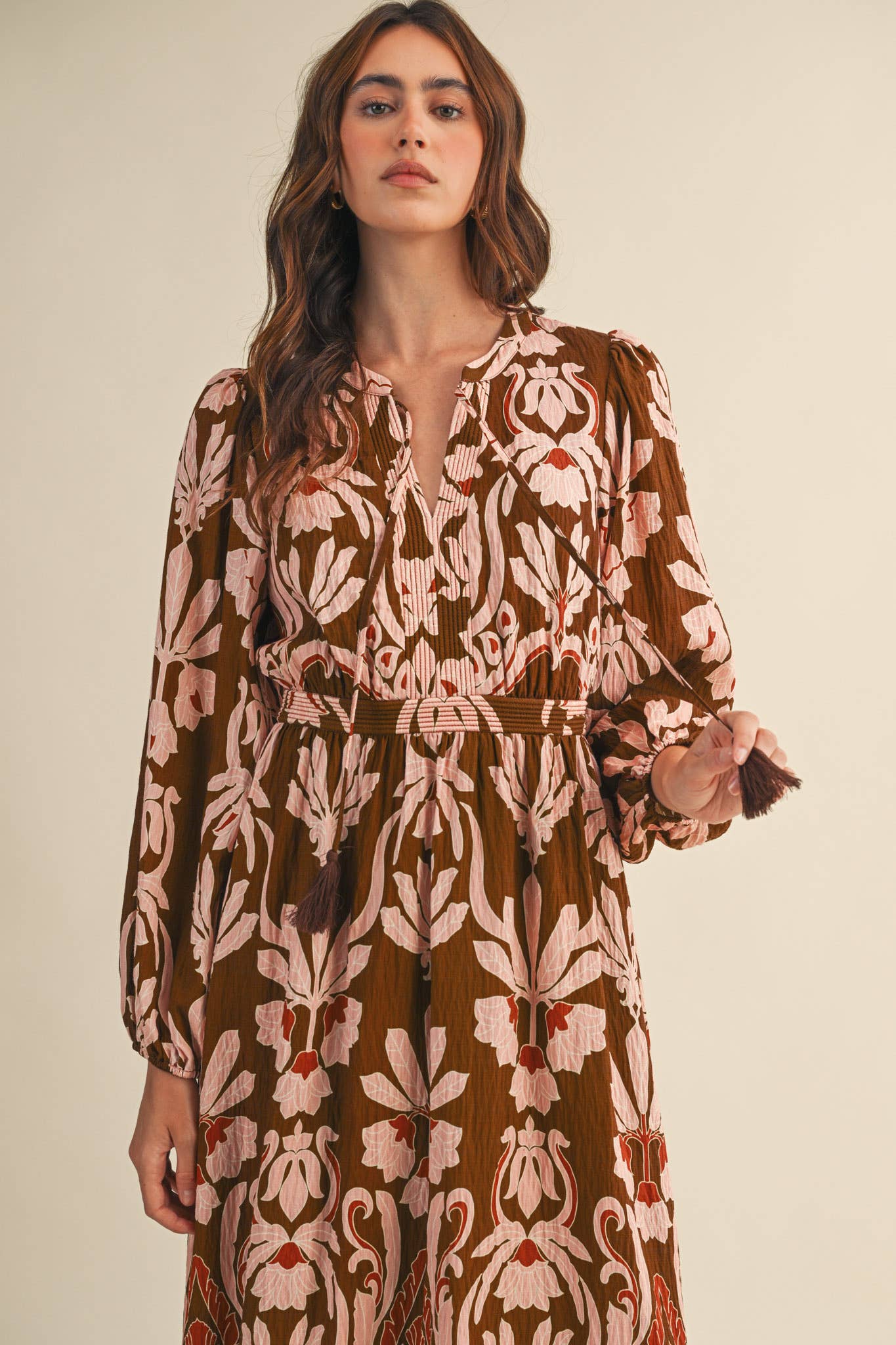 Sally Floral Print Midi Dress - Image 2