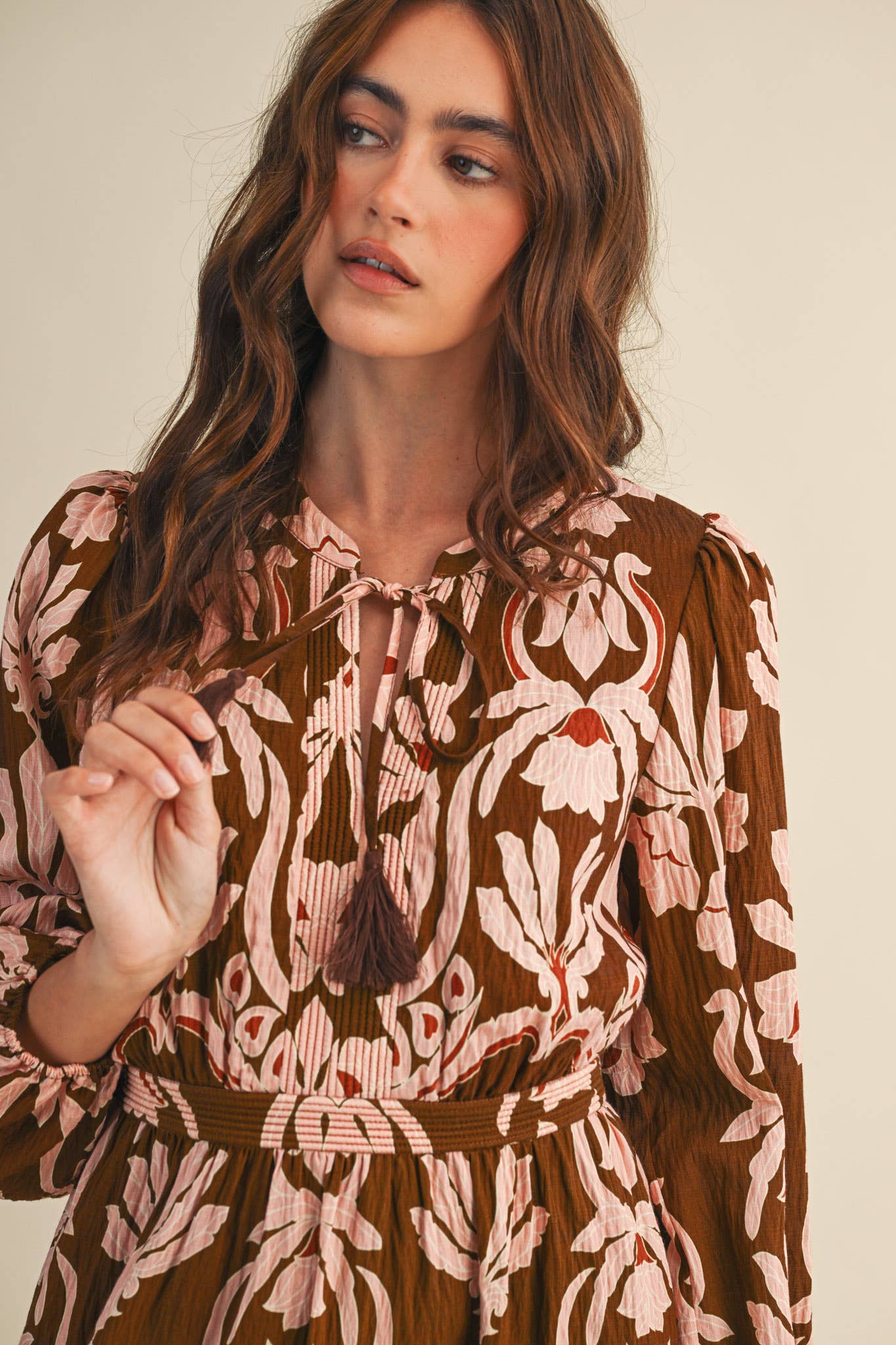 Sally Floral Print Midi Dress - Image 6