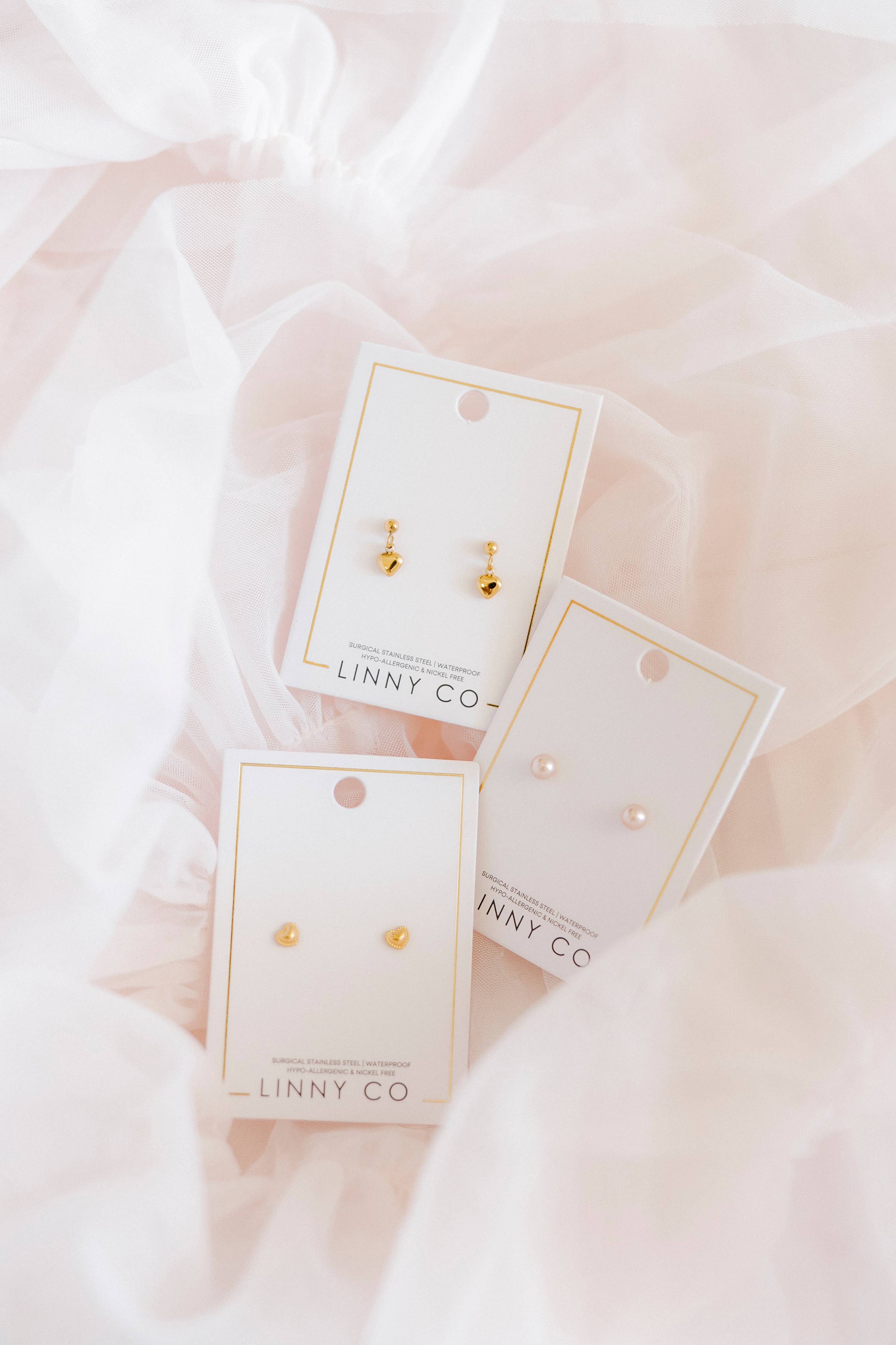 Screwback Stud Earrings - Millie Heart - Image 23