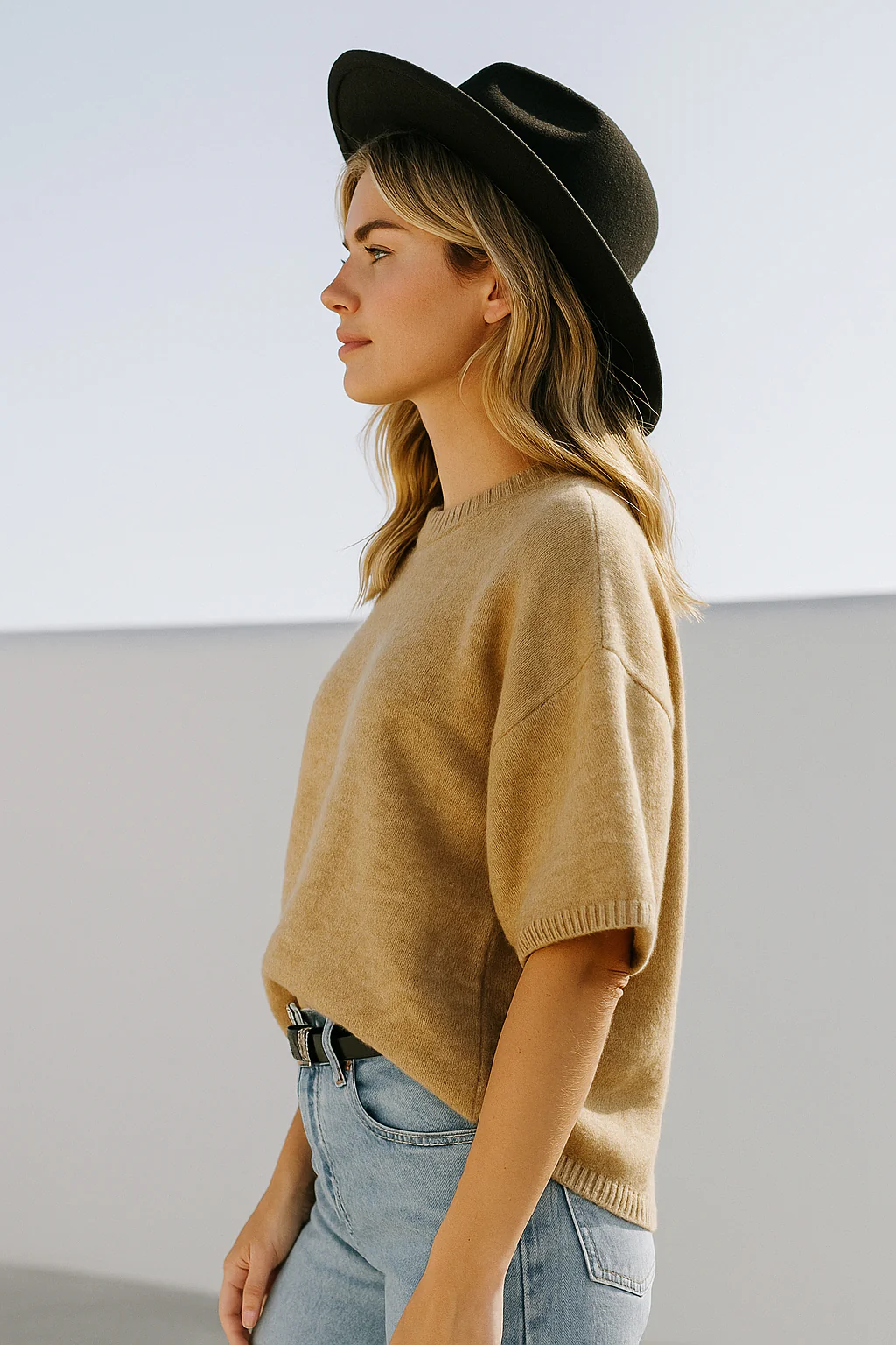 Kammi Short Sleeve Sweater - Image 4