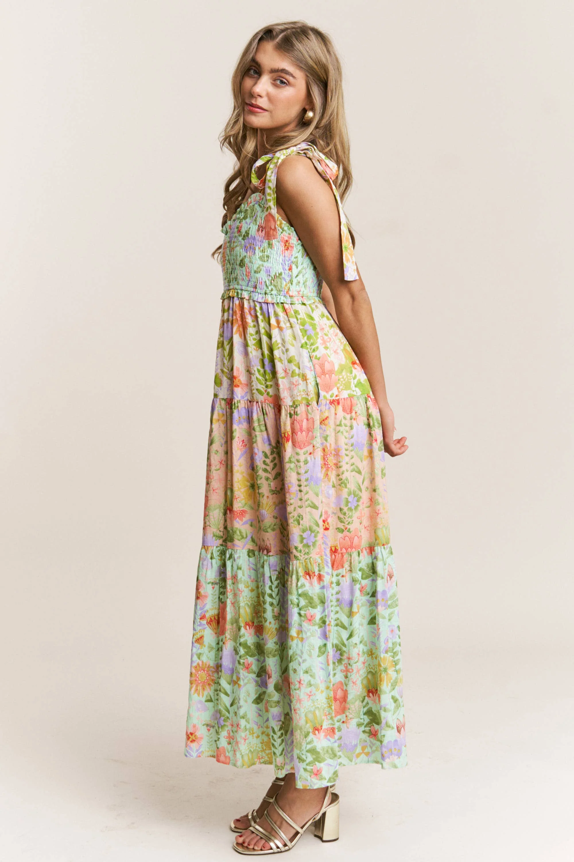The Garden Dream Tiered Maxi - Image 6
