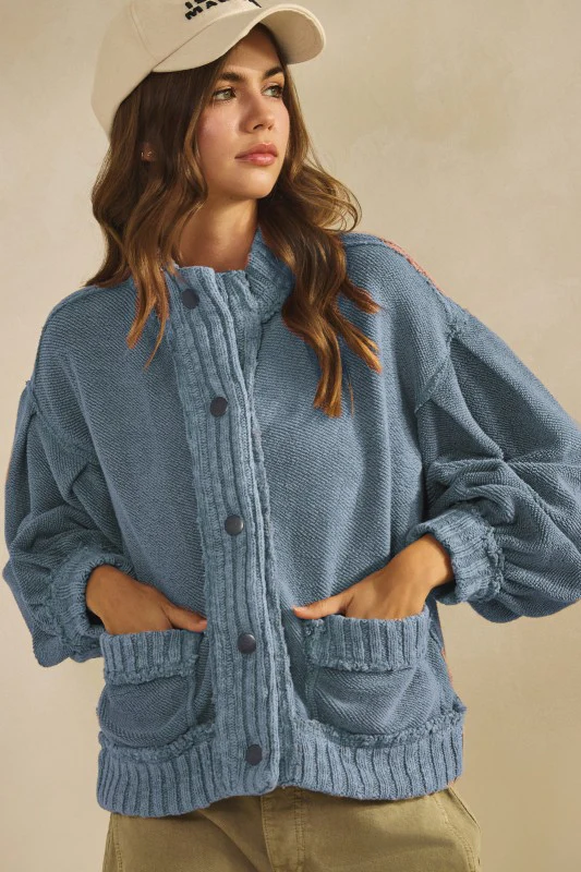 The Washed Vintage Cardigan Jacket